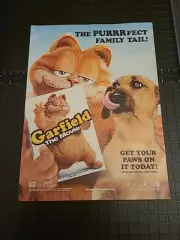 Garfield The Movie Print Ad 2004 8x11 Great To Frame