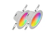 Nanoleaf Essentials Colour Smart LED Downlight (matter) - 2 pack