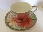 Maxwell & Williams Teas & C's Dahlia Daze Cup & Saucer 240ML Pink Gift Boxed