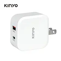 在飛比找樂天市場購物網優惠-KINYO 18W雙孔PD充電器PDCB-015【愛買】