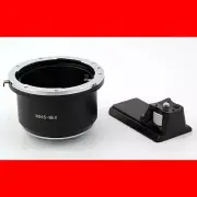 Mamiya M645 lenses to Sony E Mount camera adapter + Arca tripod foot