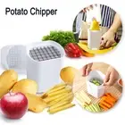 French Fry Cutter Manual Chipper Chip Carrot Vegetable Slicer Potato Chopper AU