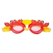 SUNNY LIFE Kids Crabby Swimming Goggles Ages 3-9 Red Crab