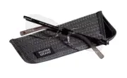 +1.50 Foster Grant Blake Reading Glasses Gunmetal Men's case 1017353