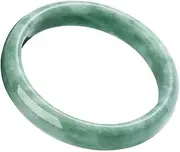 [DATOA] Green Jade Bangle Bracelet for Women Natural Stone Good Luck Fortune Jade Bracelets Jewelry