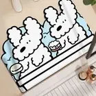 Non-Slip Diatom Mud Floor Mat Thickened Entrance Door Mat Toilet