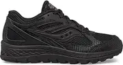 [Saucony] Cohesion 14 LACE to Toe Running Shoe, Black/Black, 11.5 US Unisex Big Kid