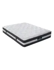 [Giselle Bedding] Lotus Series Tight Top King Mattress in White/Black