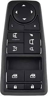 Car Front Door Electric Window Switch Compatible for Man TGS TGX TGL TGM Switch Driver Side 81258067107