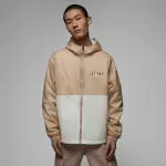 【NIKE 耐吉】外套 男款 運動外套 風衣外套 喬丹 AS M J ESS HBR WOVEN JACKET 卡其白 DV7651-277