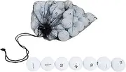 [Clean Green Golf Balls] 48 Pack of Recycled for Bridgestone Used Brand Name Bulk Mix - Good Condition Graded Ball - Includes 48 GolfBalls and Mesh Carrying Bag