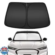 ARISMOTOR Windshield Sun Shade for Ford Mustang Mach-E 2021-2025, Custom Fit