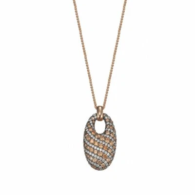 Joop Women Necklace Silver Rose Zirconia EXTREME PAVÈE JPNL90750C420