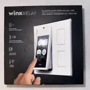 NEW Wink Relay Wall Switch Smart Home Controller 4.3" Touchscreen White