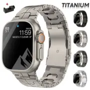 Titanium Metal Band Strap For Apple Watch Ultra Series 10/9/8/7/6 44/45/46/49mm
