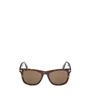 Tom Ford Eyewear Kevyn Square Frame Sunglasses 52 Gray