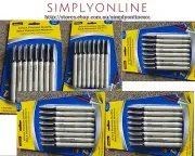 80 Markers Black Permanent SUPER MarkerS Pen Bulk Texta Fine Point New FREE POST