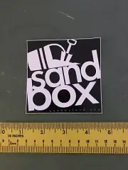 Sand Box Surf Sticker