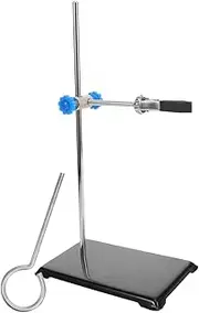 SOLUSTRE Laboratory Equipment Stand Full Metalware Kit Flask Clamp for Secure Support