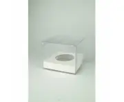 1 Hold Clear Cupcake Box