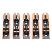 5-String Bass Bridge Individual Bridge Tailpiece Single String Bridge Red Copper