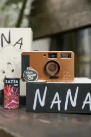 Nana 35mm Film Point and Shoot Reusable Camera Limited Bundle