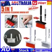 5 in1 Keyboard Cleaning Kit PC Earphone Cleaner Brush Remover keycap Puller Tool