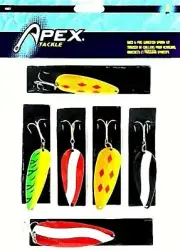 Apex Tackle Bass & Pike Gamefish Spoon Fishing Kit ( #AP-6BP )