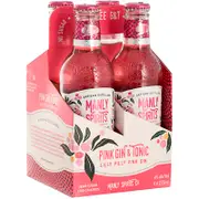 Manly Spirits Pink Gin & Tonic Bottle 275mL