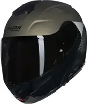 Nolan X-1005 Ultra Carbon Verniciatura Speciale N-Com Helmet, black-grey, Size M for Men Black Grey