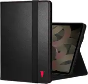 TORRO Case Compatible with iPad Air 11" 2025/2024 and 5th/4th Gen 2022/2020 – Genuine Leather iPad Air M3 & M2 Case with Stand Function, Apple Pencil Connectivity and Wake Sleep Function (Black)