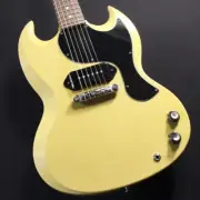Gibson Murphy Lab 1963 SG Junior TV Yellow Lightning Bar Ultra Light Aged 401703