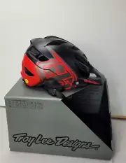 Troy Lee Designs TLD A1 MIPS MTB Bicycle Helmet Classic Black/Red Size M/L
