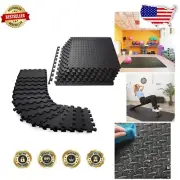 Eco-Friendly Foam Exercise Mat Set - 20 Tiles for Safe Family Play & Fitness