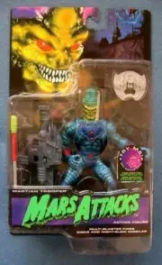 MARTIAN TROOPER WITH MULTI-BLASTER MARS ATTACKS TRENDMASTERS 1996 FIGURE
