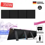 12V 350W Folding Solar Panel Kit Flexible Solar Blanket Mat Battery Charging AU