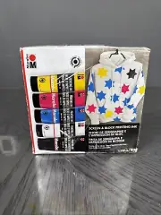 Marabu Fabric Screen Printing Ink - Set of 5 Colors Water-Based Screen & Bloc...