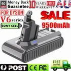 9500mAh for Dyson V6 Battery V6 Animal V6 Absolute V6 Series SV03 SV04 SV05 SV06
