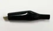 Sato Parts # C-4-M-B, 35mm Alligator Clip with Black Boot 5A @ 30V