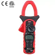 UT205A UNI-T Clamp LCD Digital Multimeter AC DC Volt AC Ampere Ohm Hz Tester