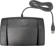 Executive Communication Systems Infinity 3 USB Foot Pedal Control with Computer Plug in, one Unit