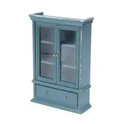 Kids Miniature Living Room Bookshelf Cabinet Model Bookshelf Wardrobe