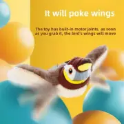 Simulated Bird Cat Toys Interactive Flying Bird Chirping Flapping Bird(no Flying