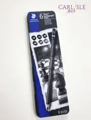 Staedtler Mars Lumograph Black Set of 6