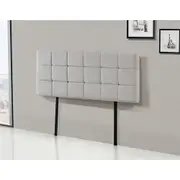 Beige Linen Fabric Double Bed Deluxe Headboard Bedhead