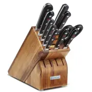Wusthof Classic 11-Piece Knife Block Set | Acacia