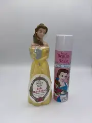 Princess Belle Walt Disney Bubble Bath Bottle Vintage 1990s Beauty Beast w/ tags