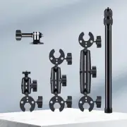 Motorcycle Bicycle Mount Selfie Stick for Insta360 One X2 X3 X4 DJI Action 4 3 2