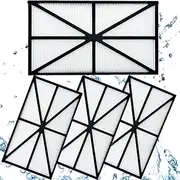 RCX70101 Replacement Robotic Pool Cleaner Filter Cartridges, Cartridge Filter Panels Compatible for Hayward Robotic AquaVac TigerShark and SharkVac Pool Cleaners (4 Pack)