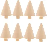 PLAFOPE Christmas Mini Christmas Tree Wood Craft Set for Boys and Girls Decorations DIY Unfinished Christmas Tree